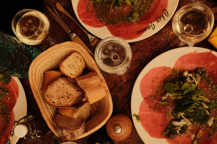 A photograph from Chez Janou in Paris