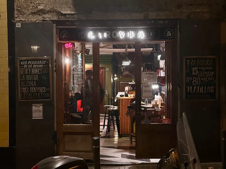 A photograph from La Rovira in Barcelona