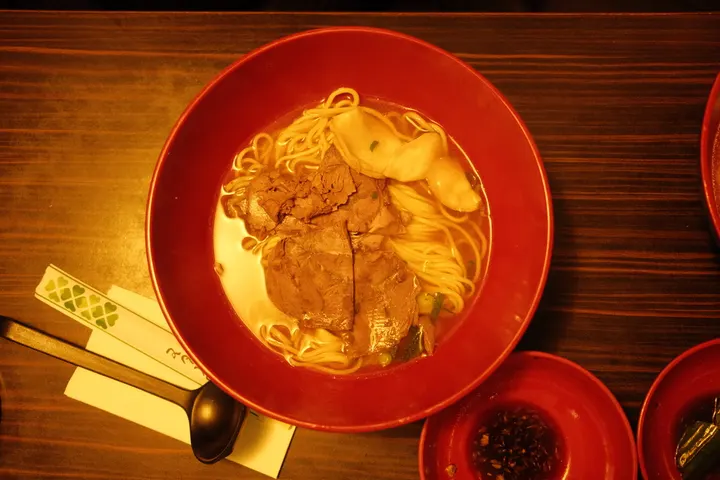 A photograph from Max Beef Noodles in Munich